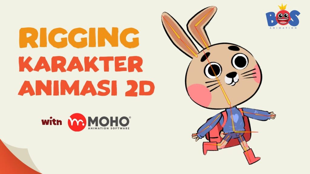 Tutorial Moho – Tutorial Mudah Rigging Karakter Animasi 2D