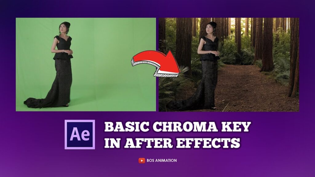 Tutorial After Effects – Tutorial Basic Chroma Keying Green Screen di Adobe After Effects